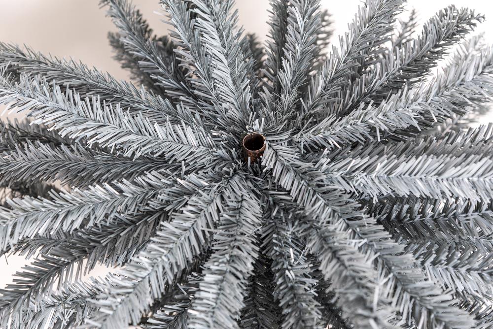 6ft Frosty Green Pencil Tree