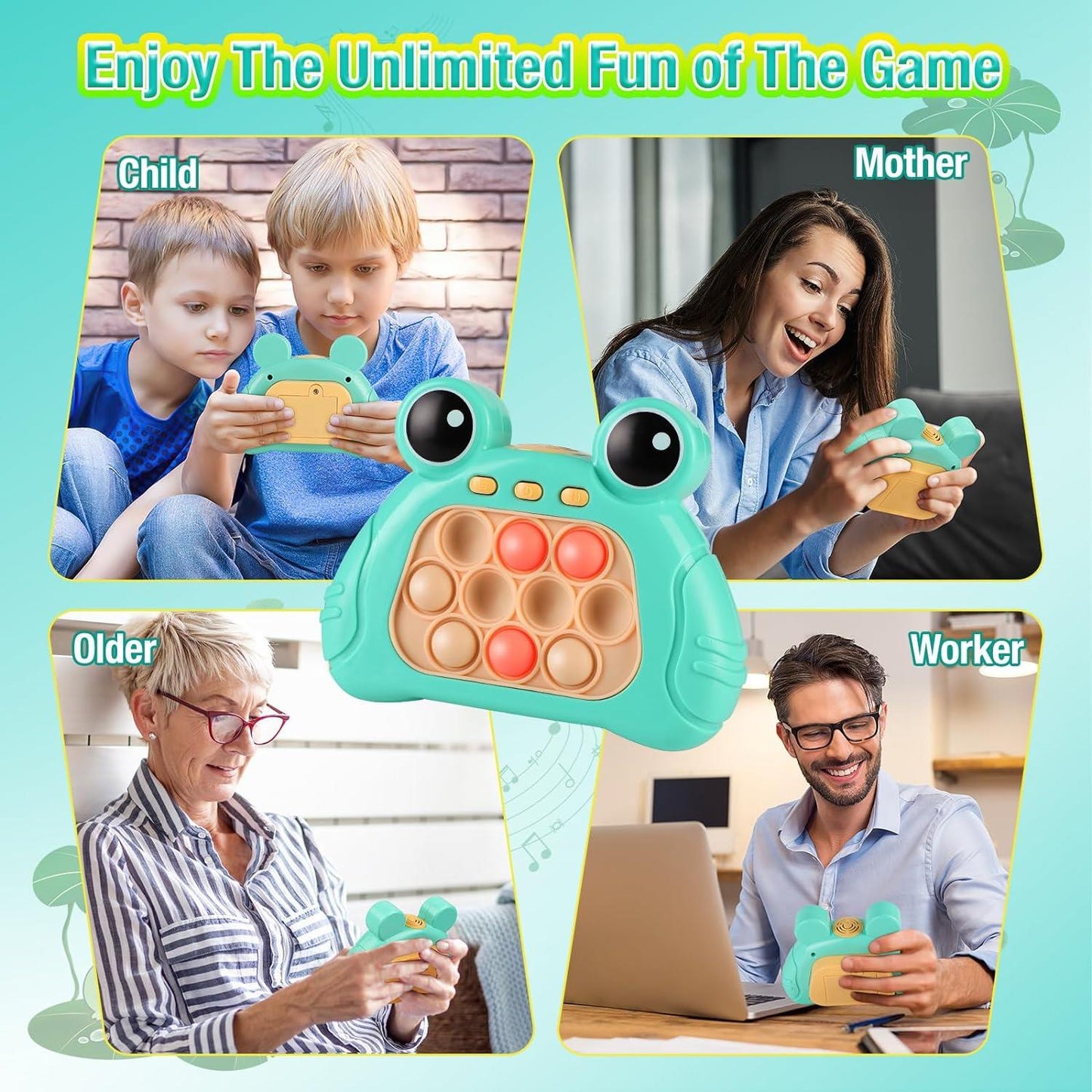 Frog Quick Push Game