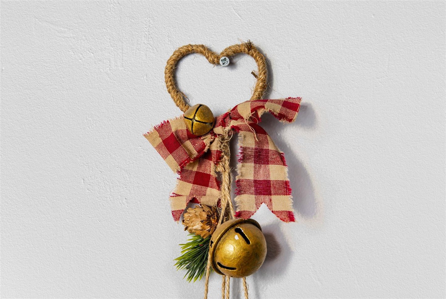 Hanging Decorations with Golden Bells (46cm)