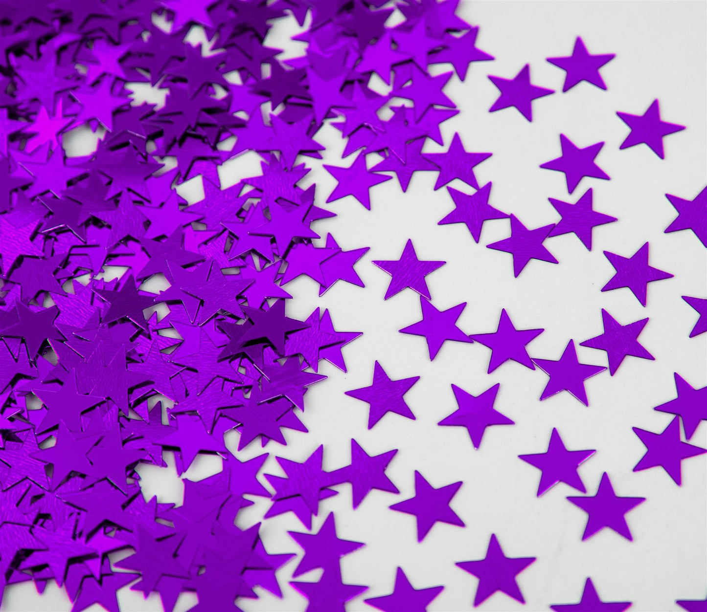 8 Packs of Star Purple Glitz Confetti 14g Each