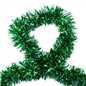 4Pcs Green Tinsel Tree Decorations - 1.8m Total Length