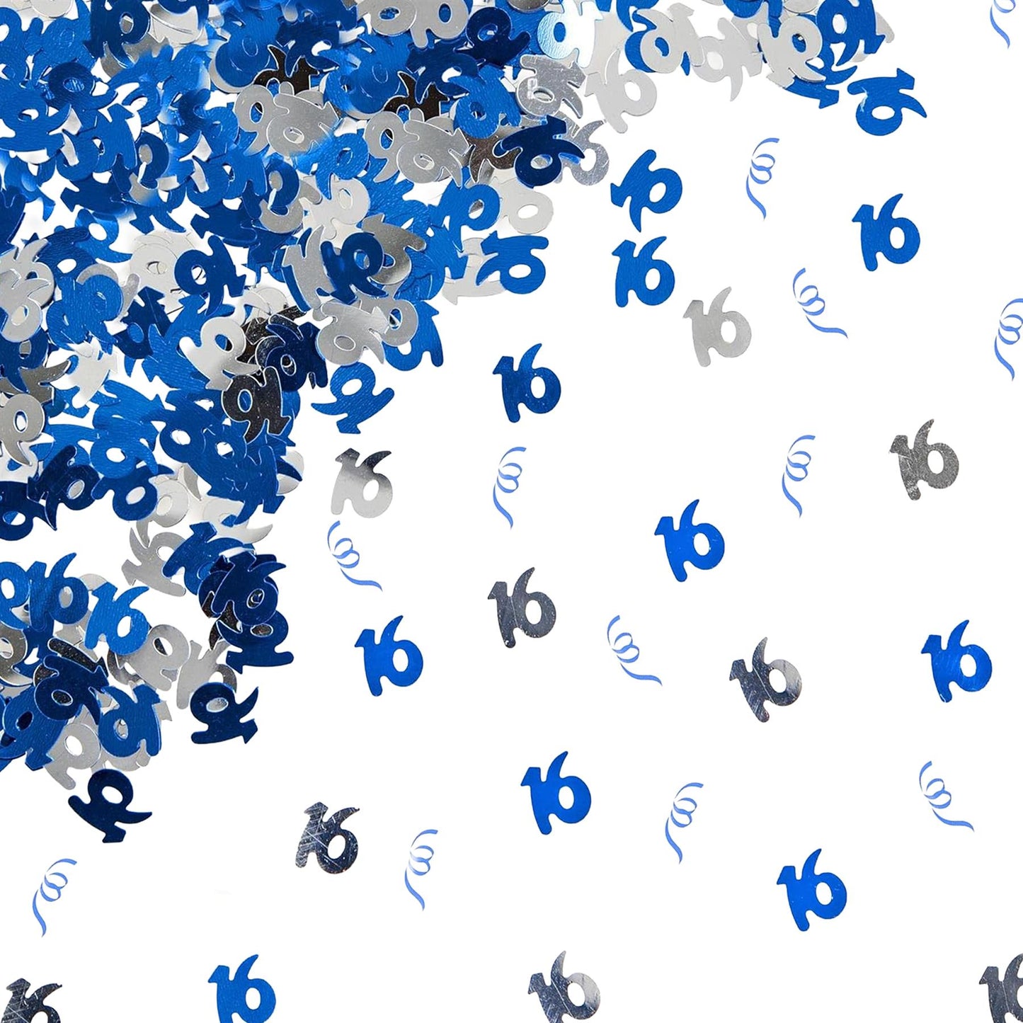 2 x 14g Blue Age 16th Birthday Confetti
