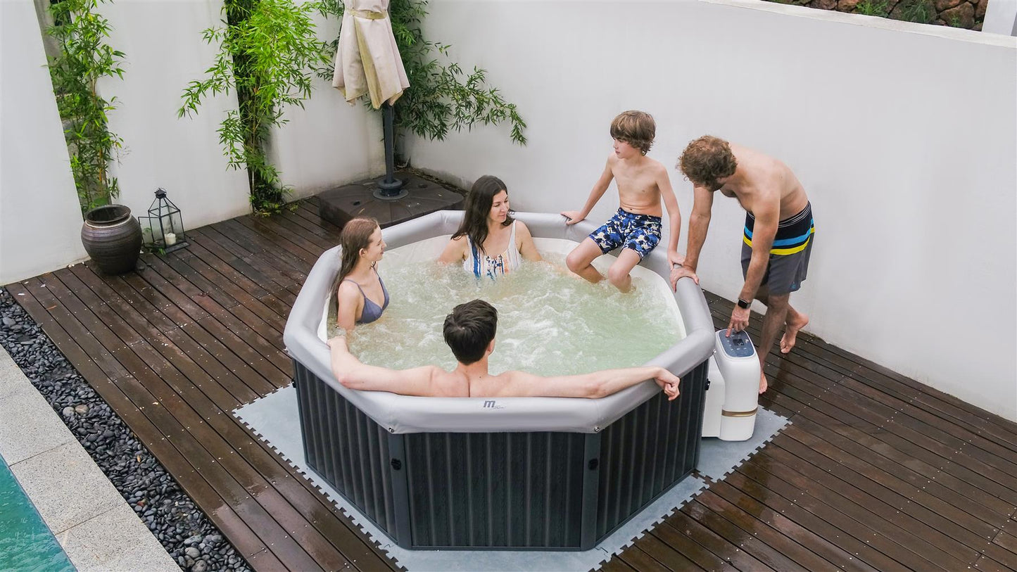 MSPA Frame Tuscany Bubble Spa 6 Bathers Hot Tub