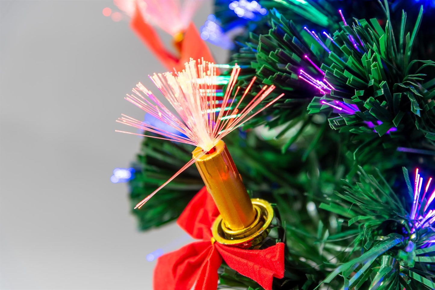 2ft Fibre Optic Tree with Candle