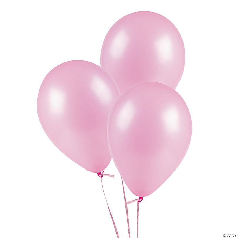 Metallic Light Pink Balloons 12Inch 25pcs