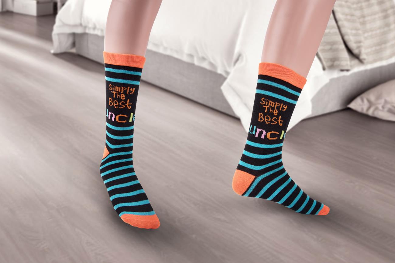 Simply The Best Uncle Socks