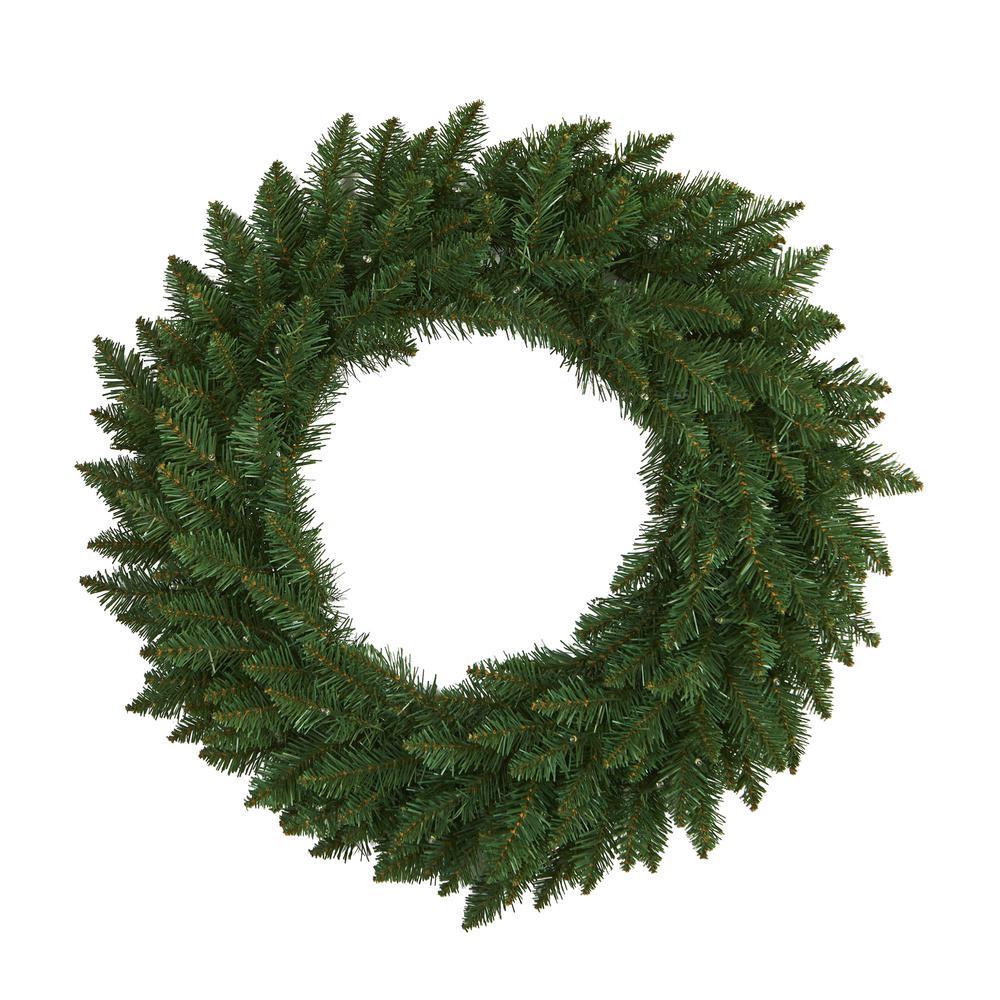 55cm Green Pine Wreath