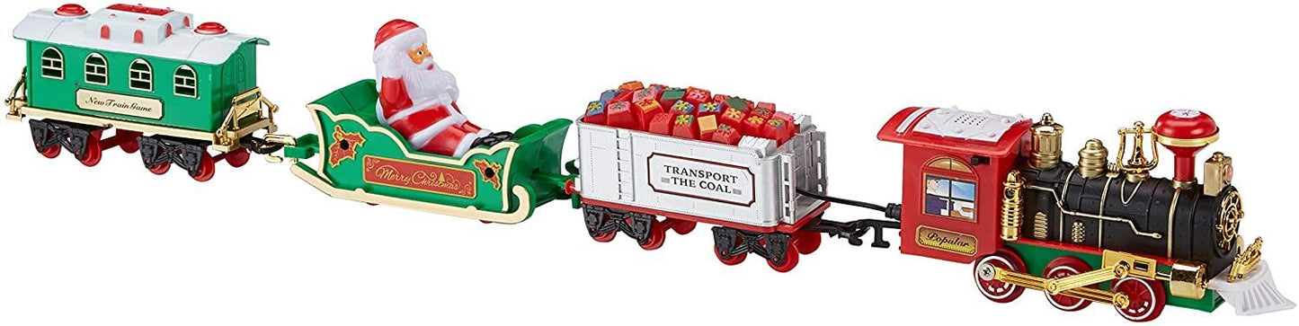 Christmas Tree Train Set - Light & Sound