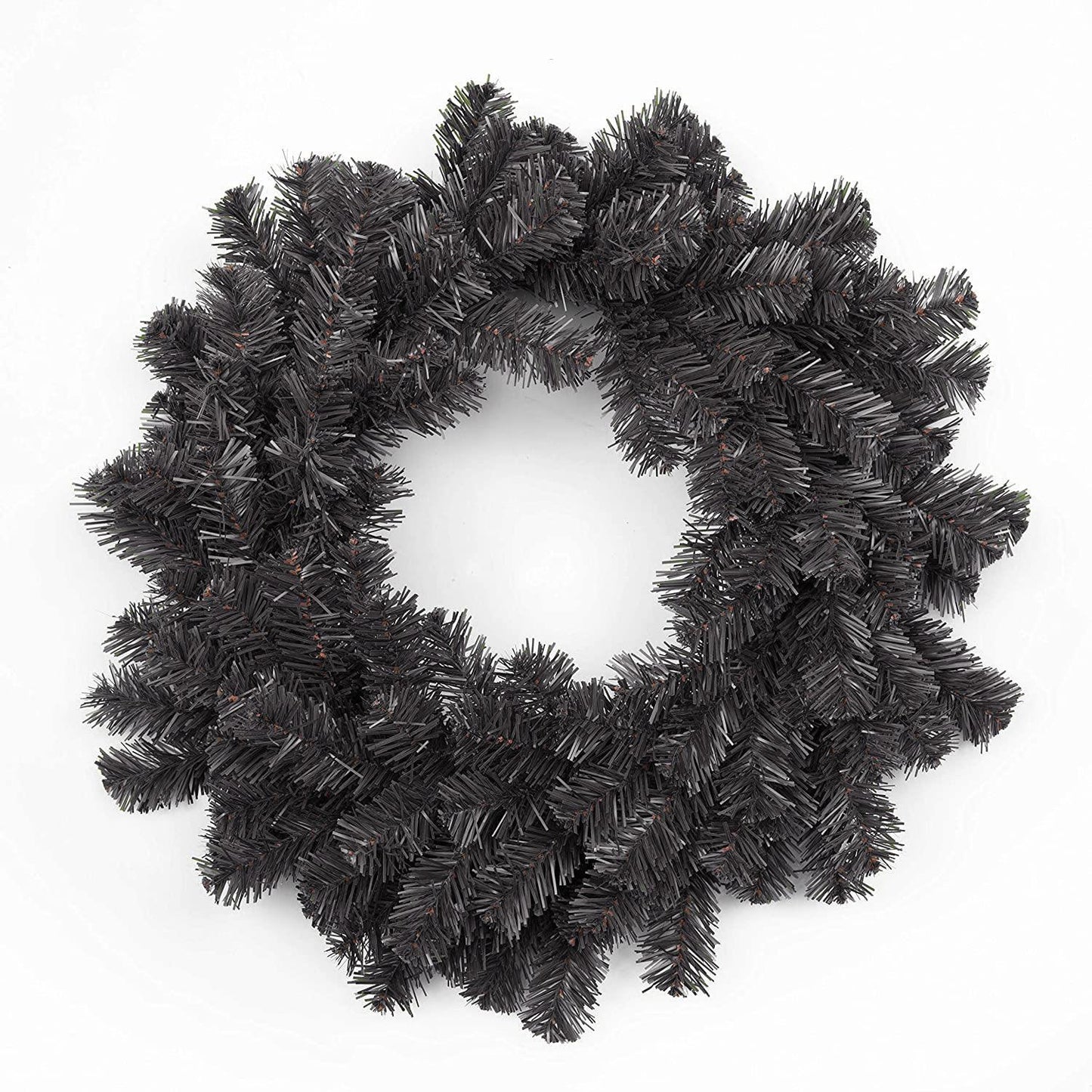Alaskan Plain Wreath Black 55cm