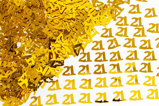 21st Gold Confetti (14g)