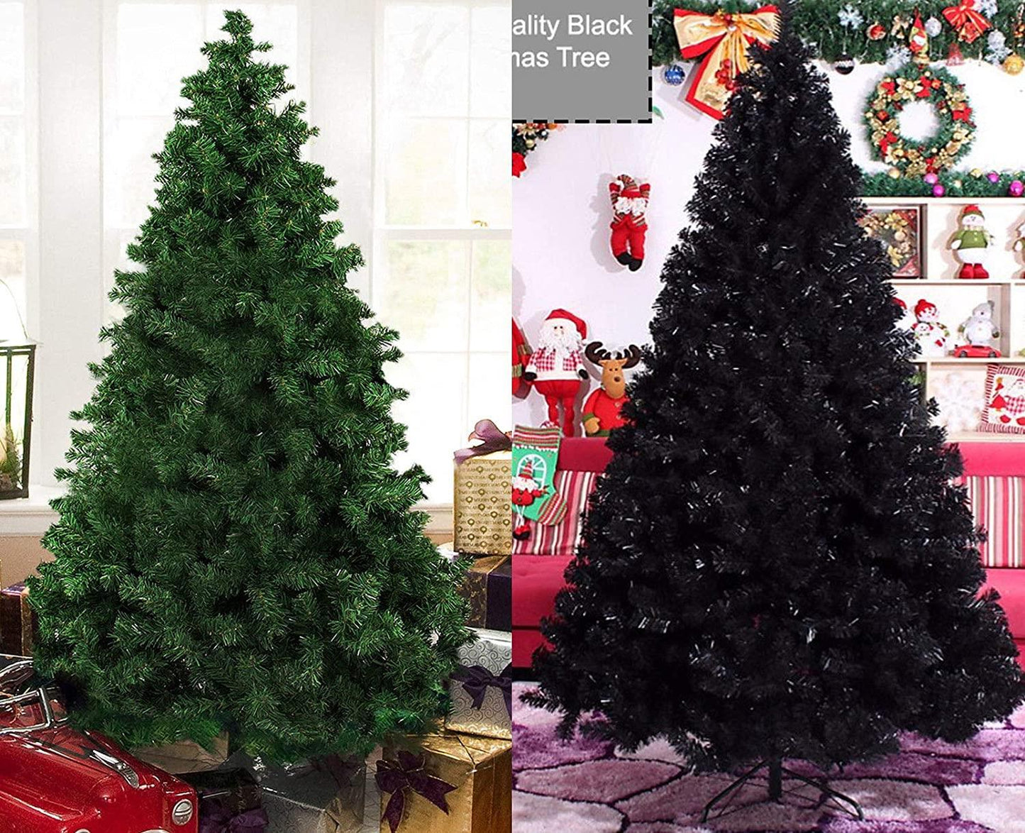 12ft Black Alaskan Pine Christmas Tree