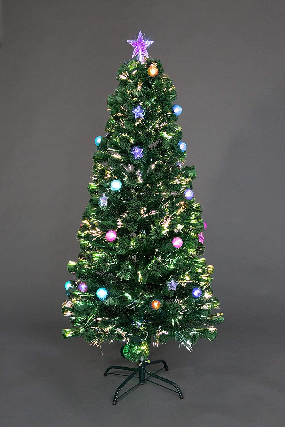 5ft LED Fibre Optic Christmas Tree