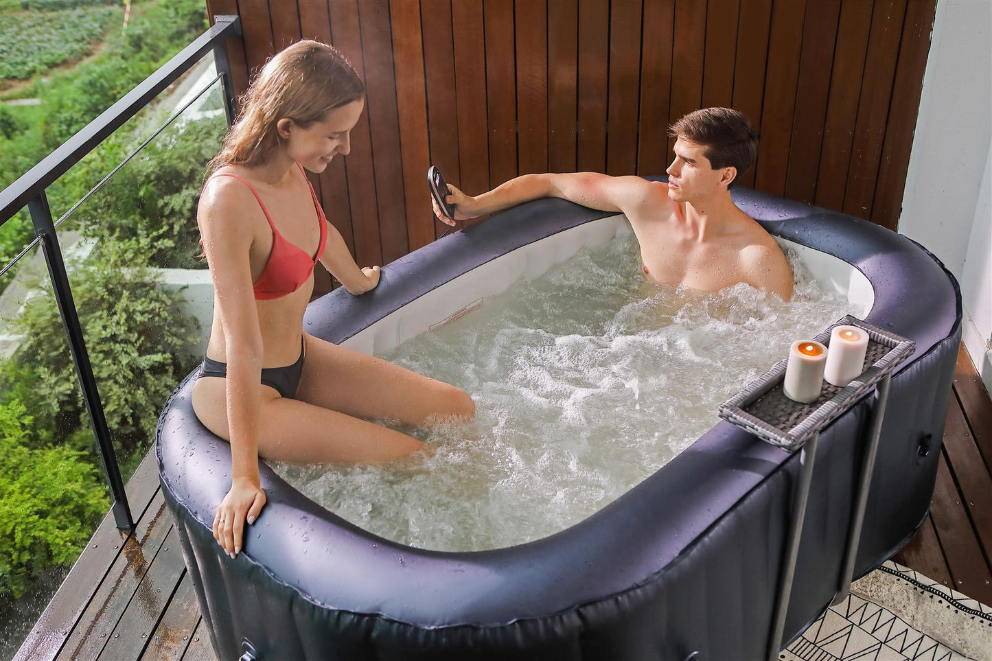 Mspa Nest Urban Oval Bubble Spa - 2 Bathers