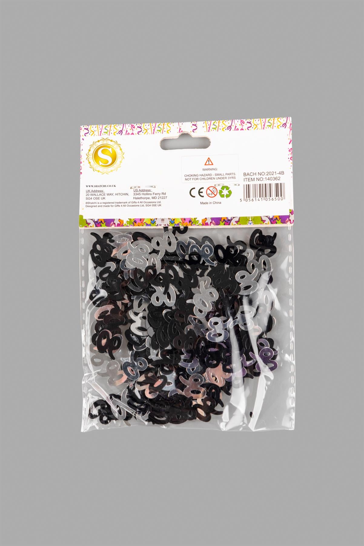 1 Pack 90th Birthday Confetti