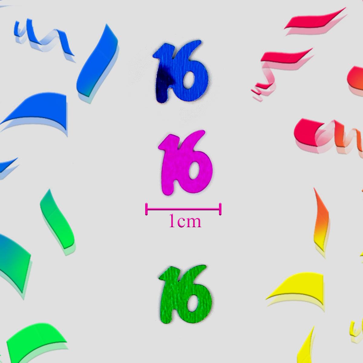 4 packs 16th Birthday Confetti