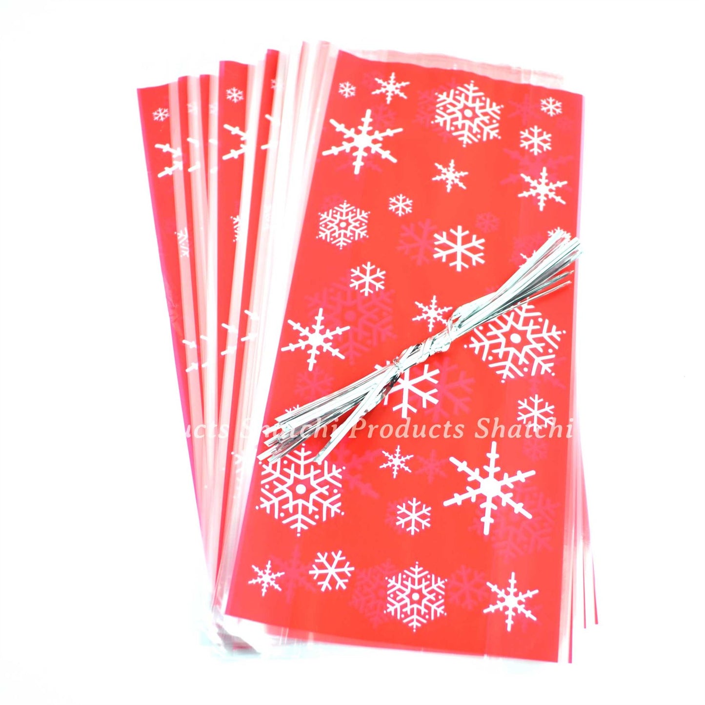 Snowflake Cello Bags - Party Favour Gift Bags