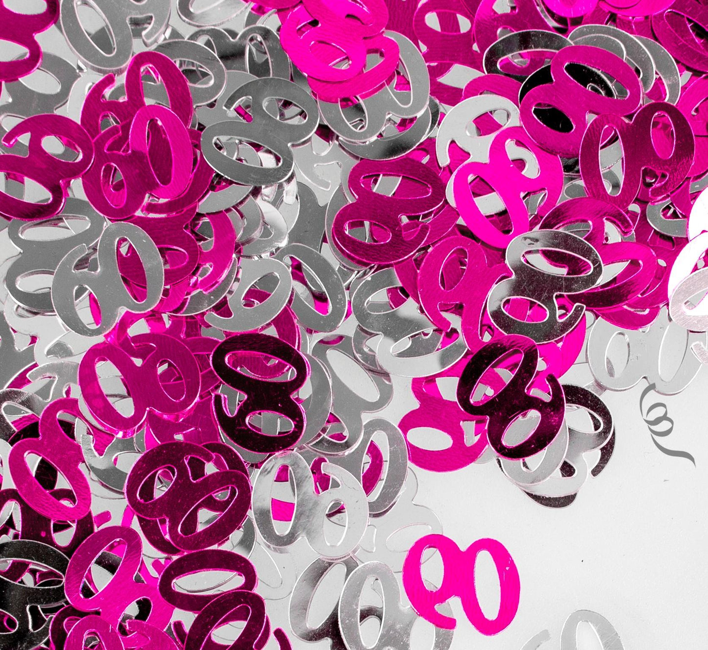 4 x 14g 60th Pink Happy Birthday Confetti