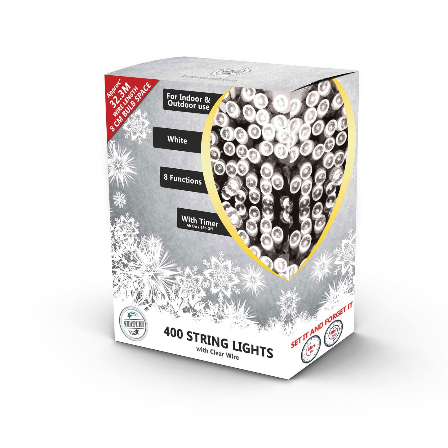 400W LED CC Multi Fun String Lights - 40m
