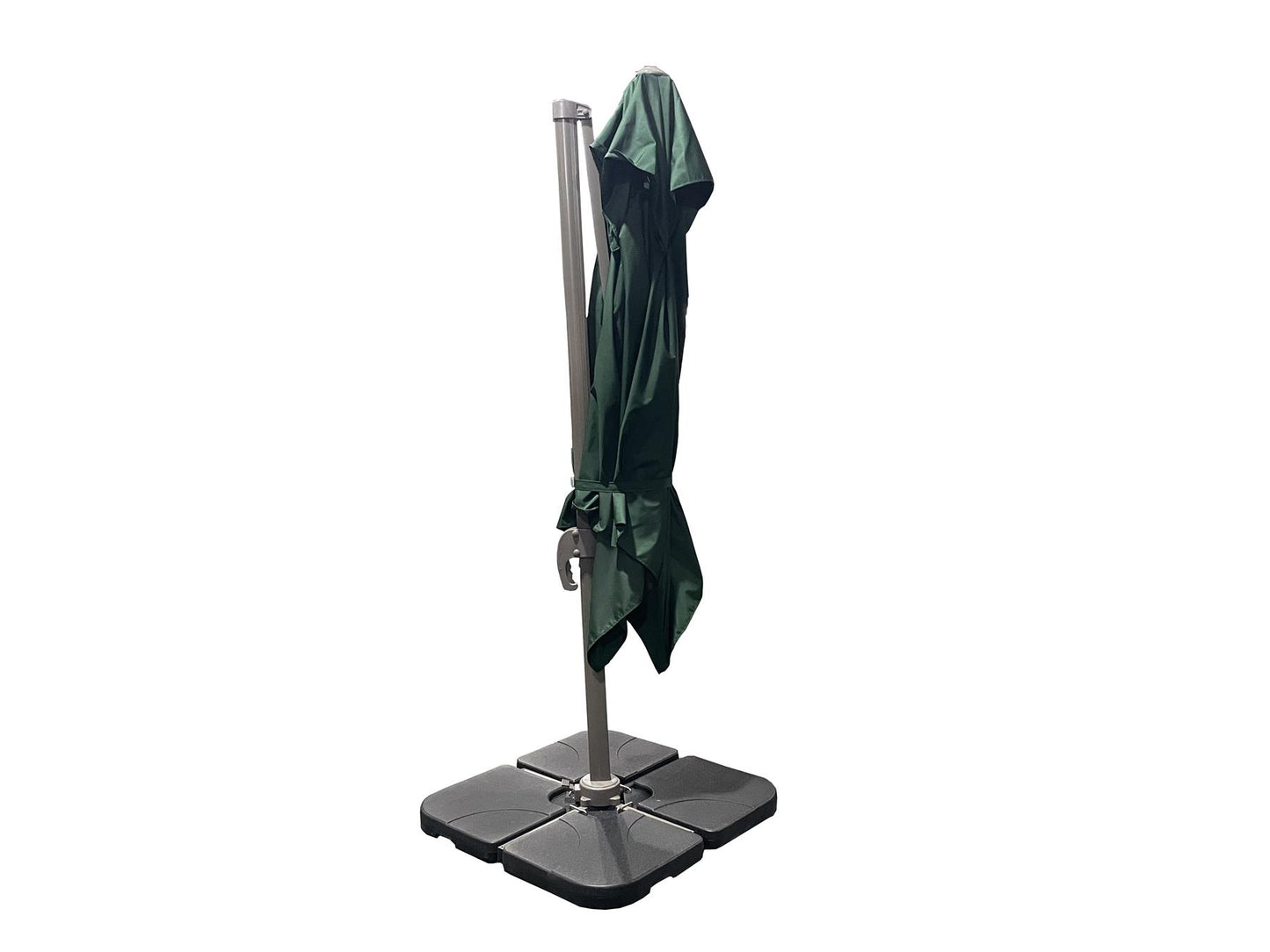 Green Square Parasol 264x40x16CM