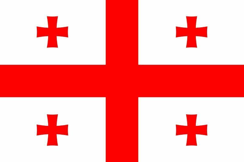 Georgia Flag 5x3ft With Eyelets