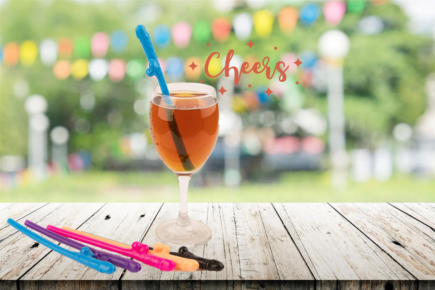 10 Willy Straws for Hen Party
