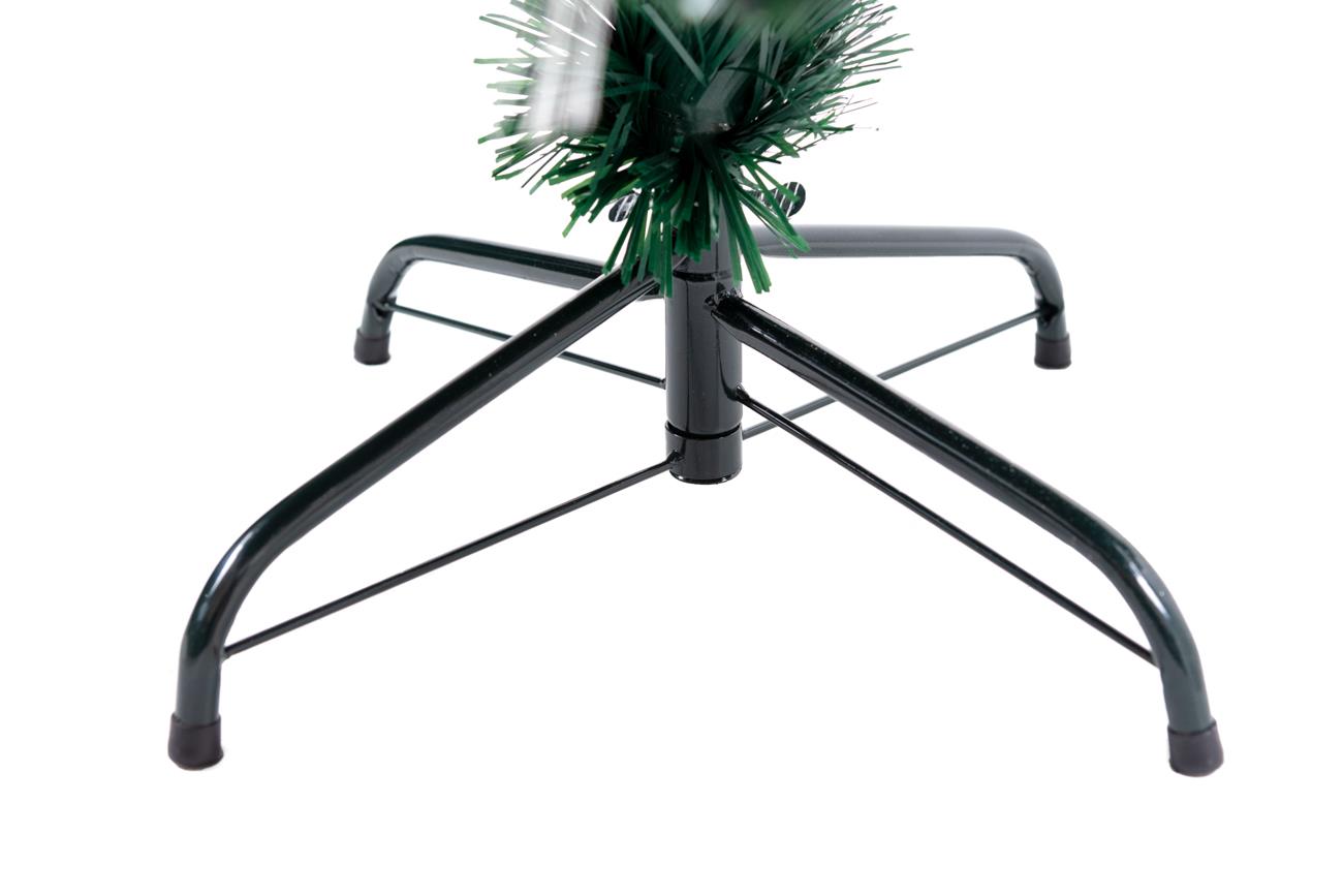Snowflake n Berry Fibre Optic Christmas Tree - 3ft