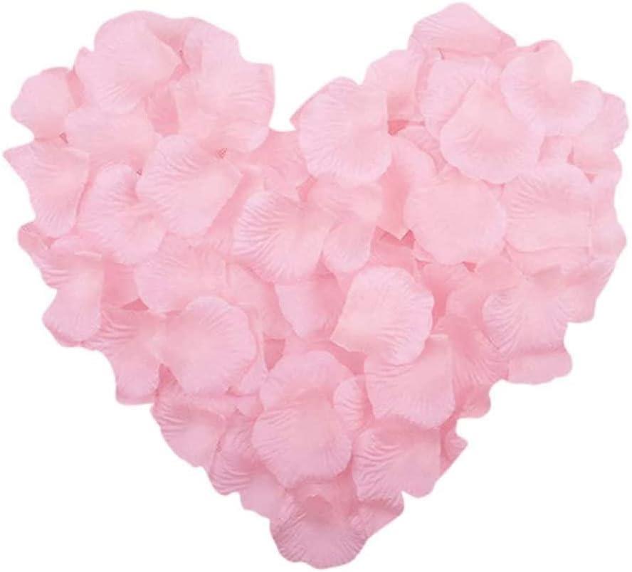 400 Light Pink Quality Silk Rose Petals