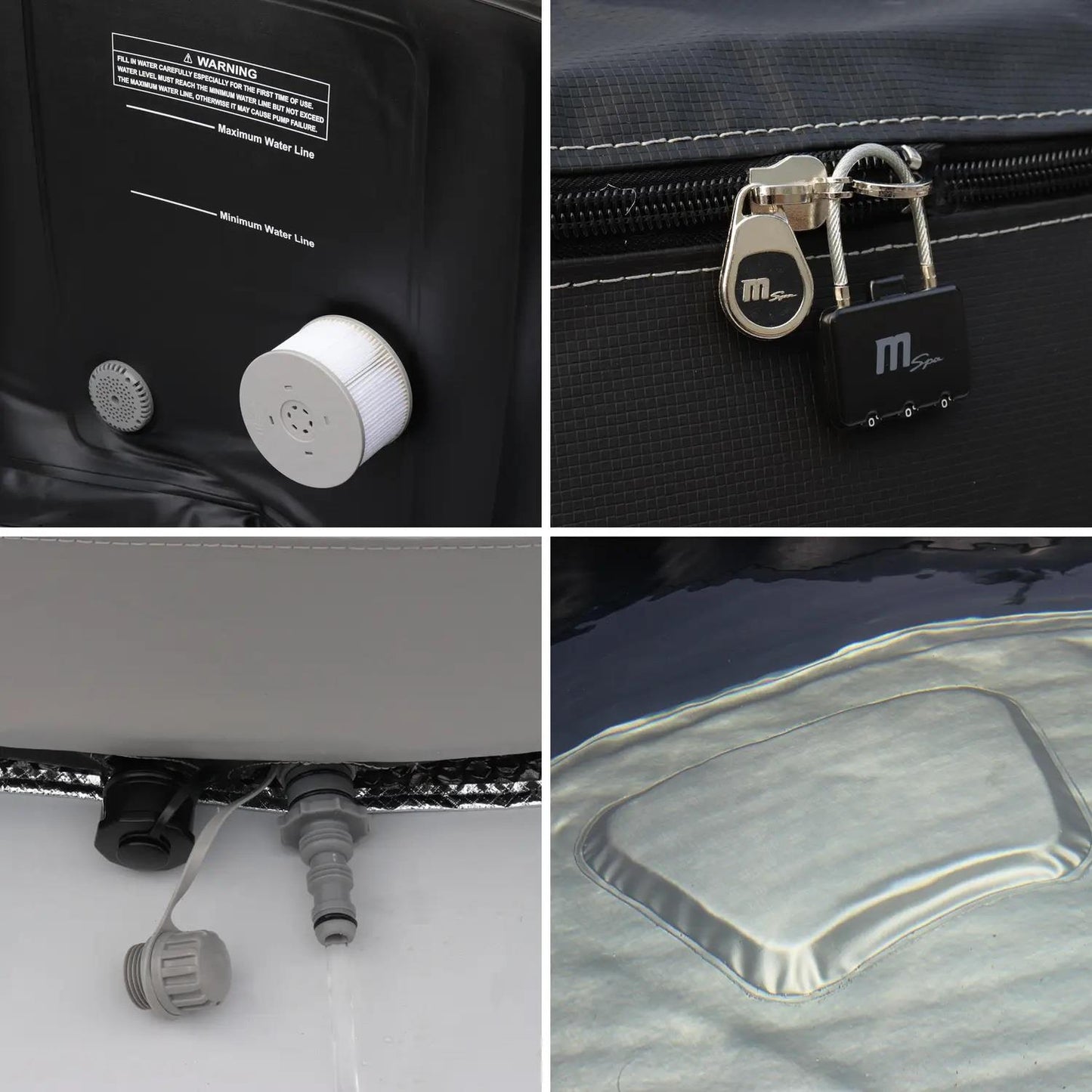 MSPA Camaro Premium 6 Bathers Hot Tub