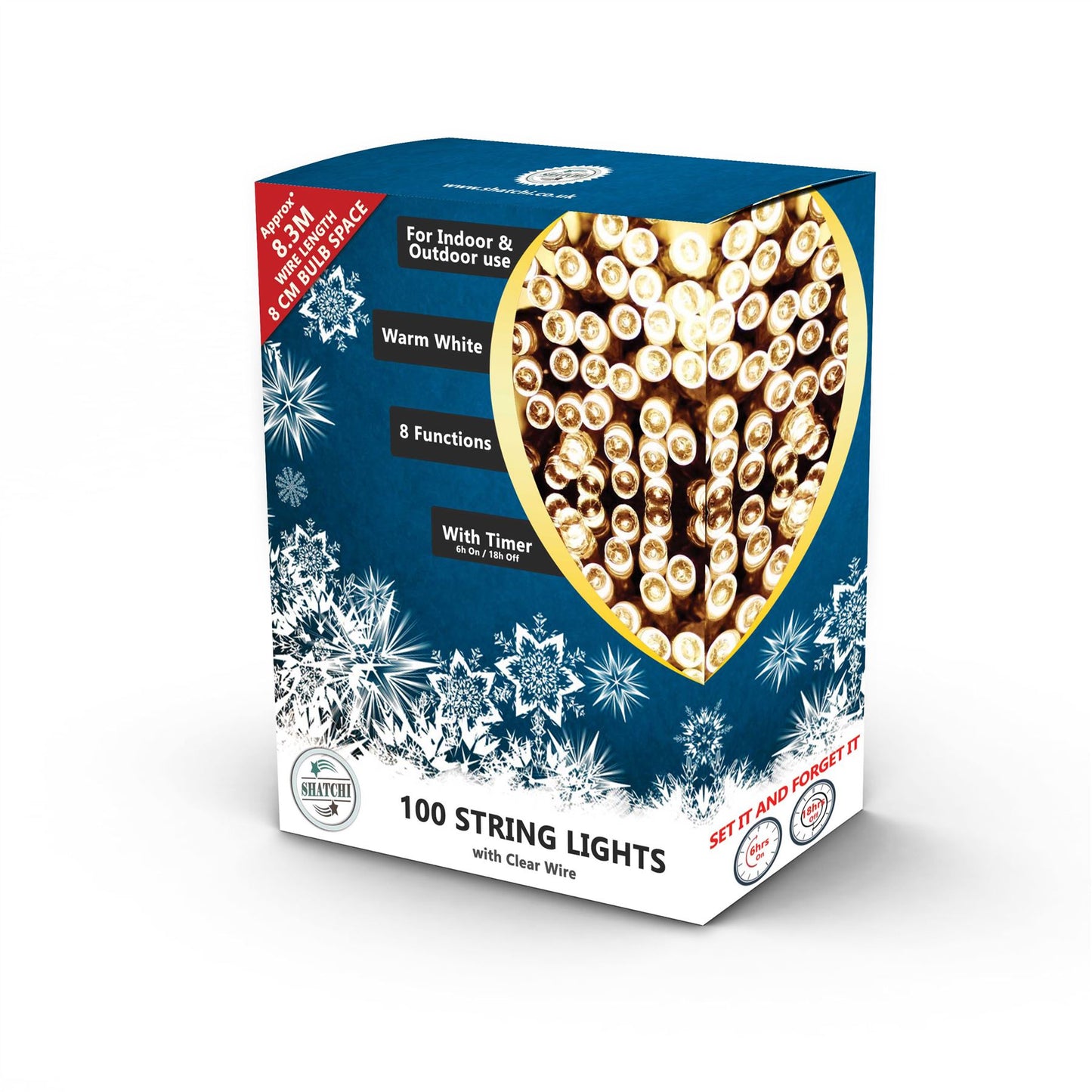 100 LED Multicolor String Lights (10m)