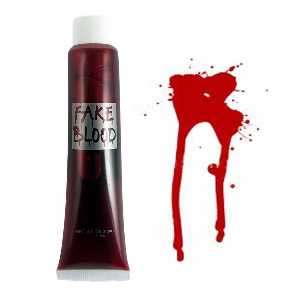 10 Halloween Fake Blood Tubes (28ml)