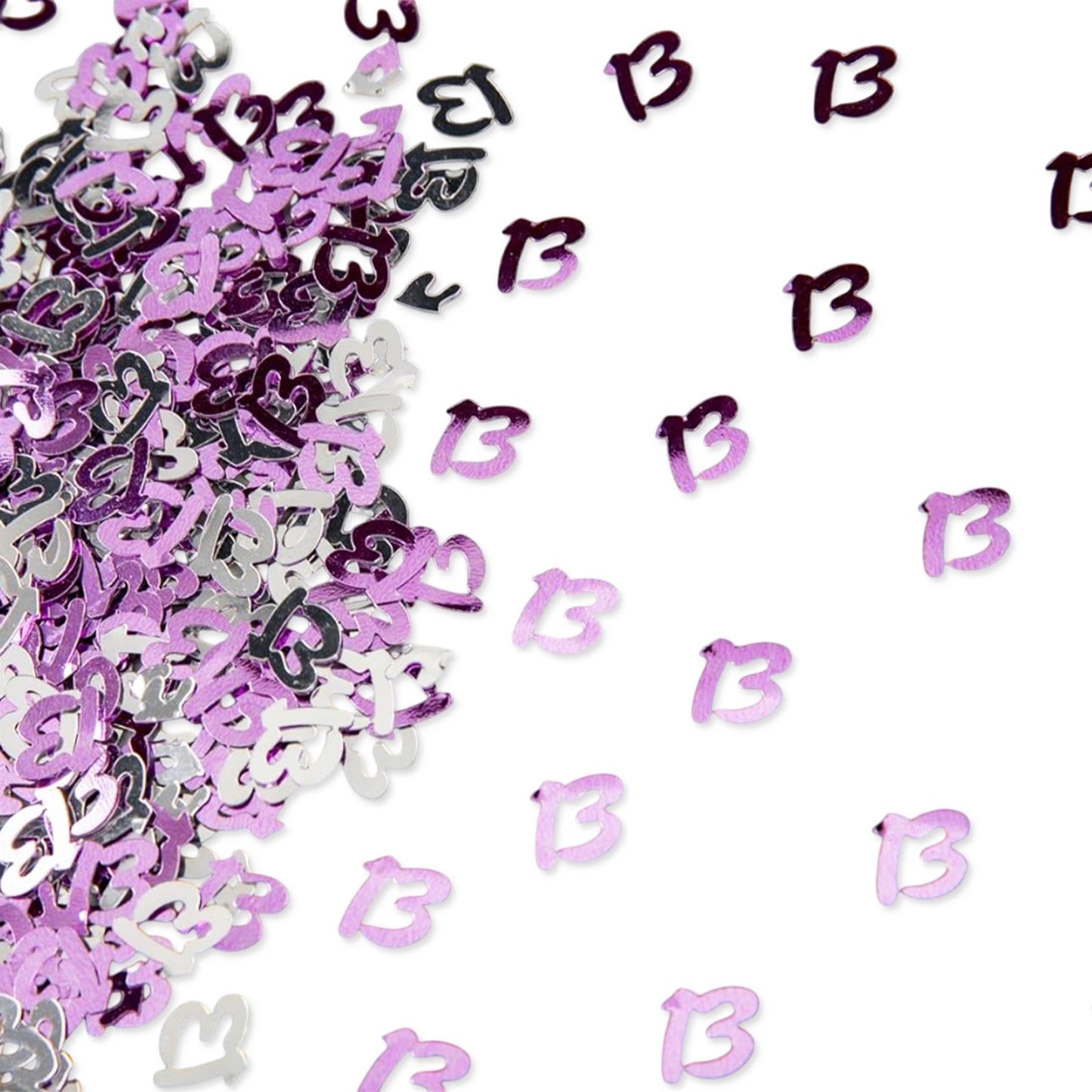 4 packs 13th Pink Confetti