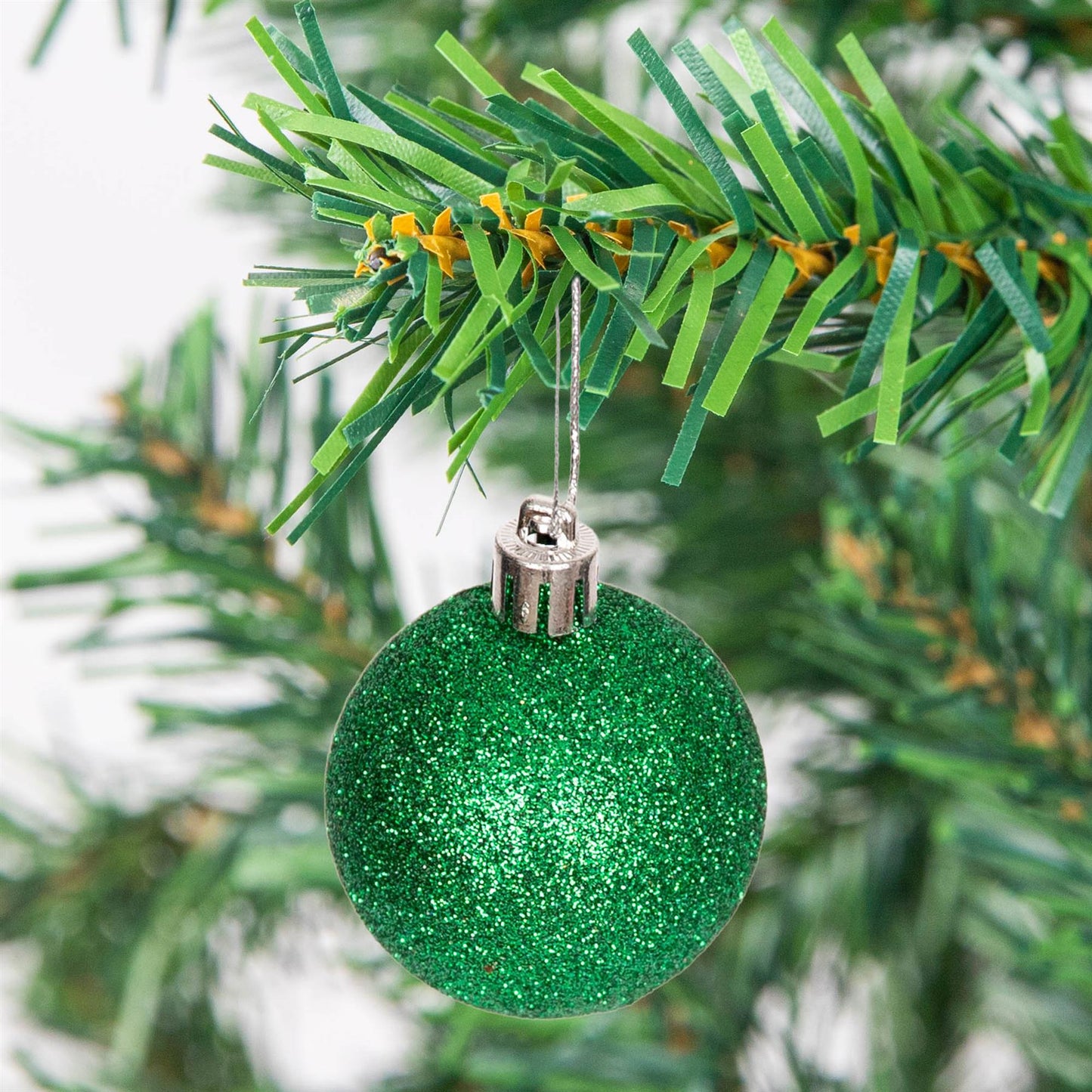 Baubles Dark Green 5CM 9PCS Set