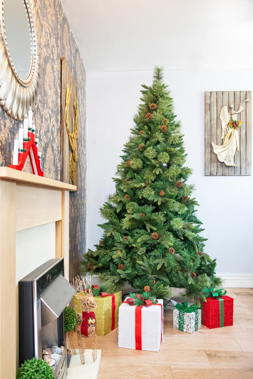 6ft Californian Boulder Pine Christmas Tree, 180cm
