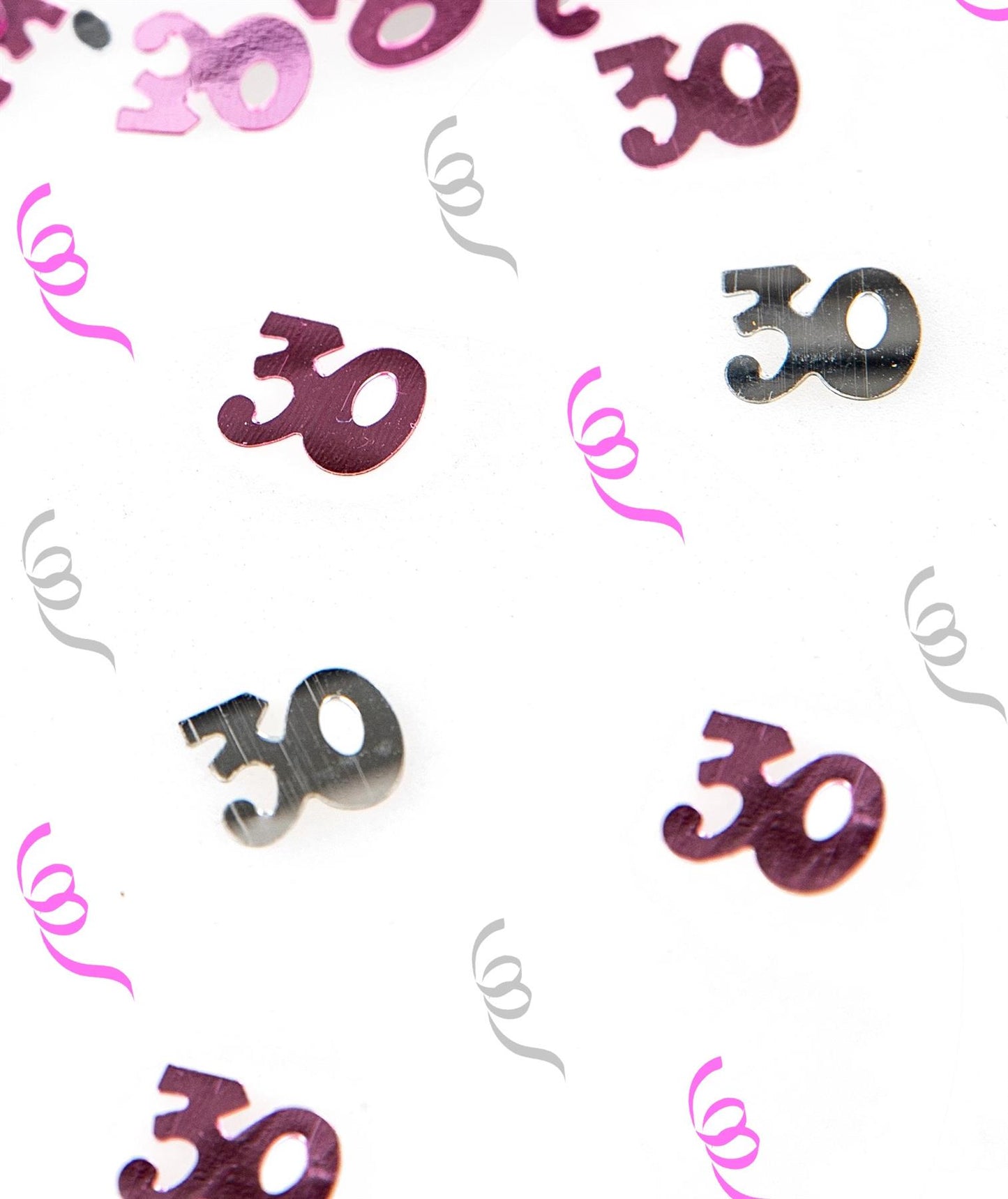 2 x 14g 30th Pink Happy Birthday Confetti