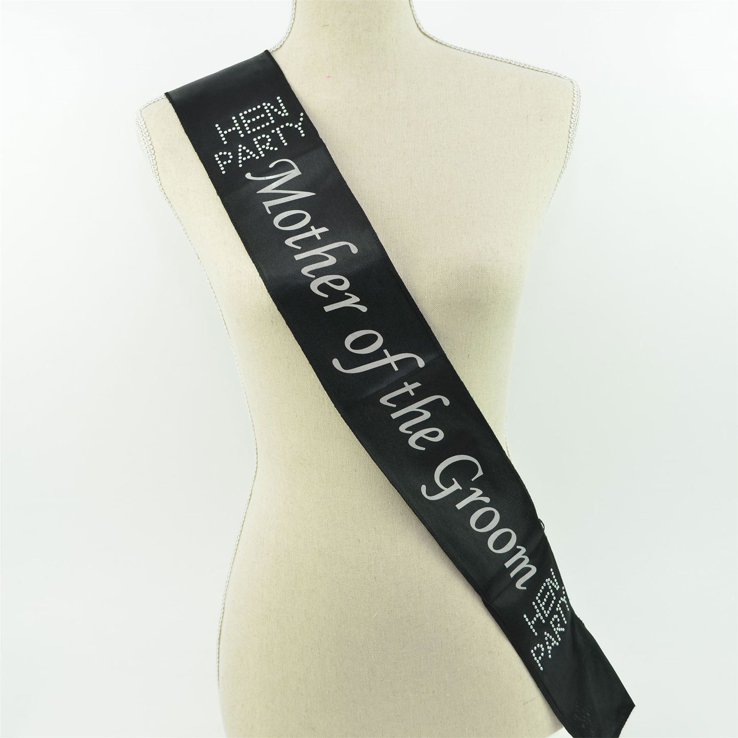Shatchi Mother of the Groom Black Sash