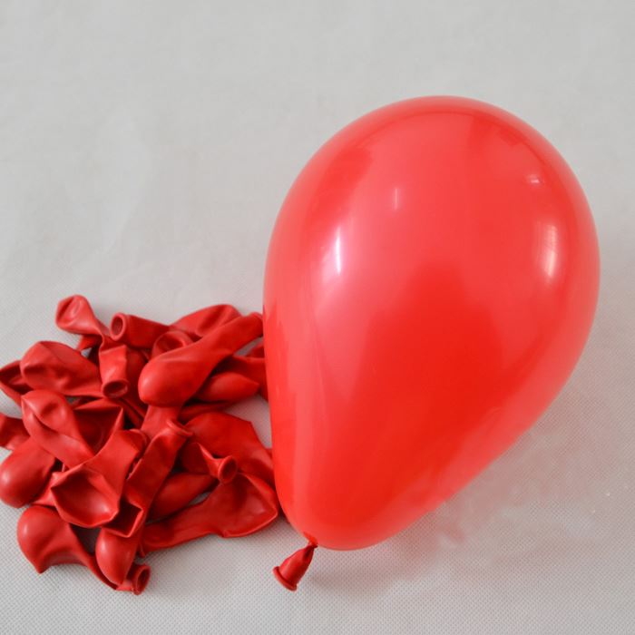 25pcs 12" Latex Balloons Red Colour