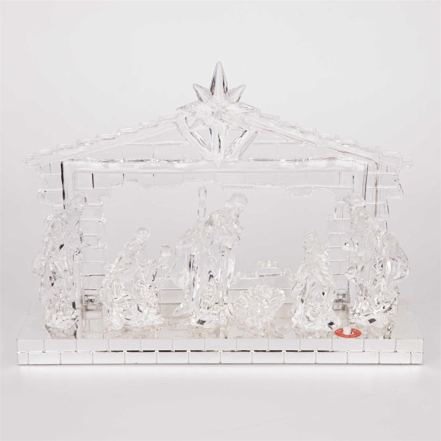 Light-Up Nativity Scene (30x9x21.5cm)