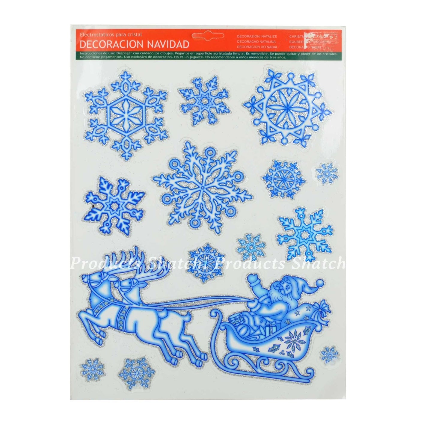 4 Christmas Sticker Sheets