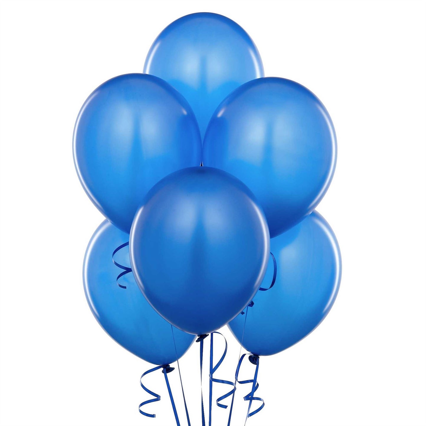 50 Dark Blue Pearl Balloons 12"