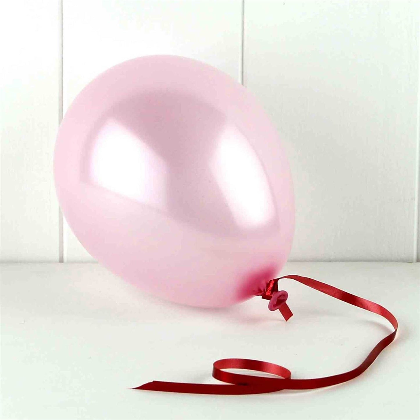 50 Pcs 12" Metallic Pink Balloons