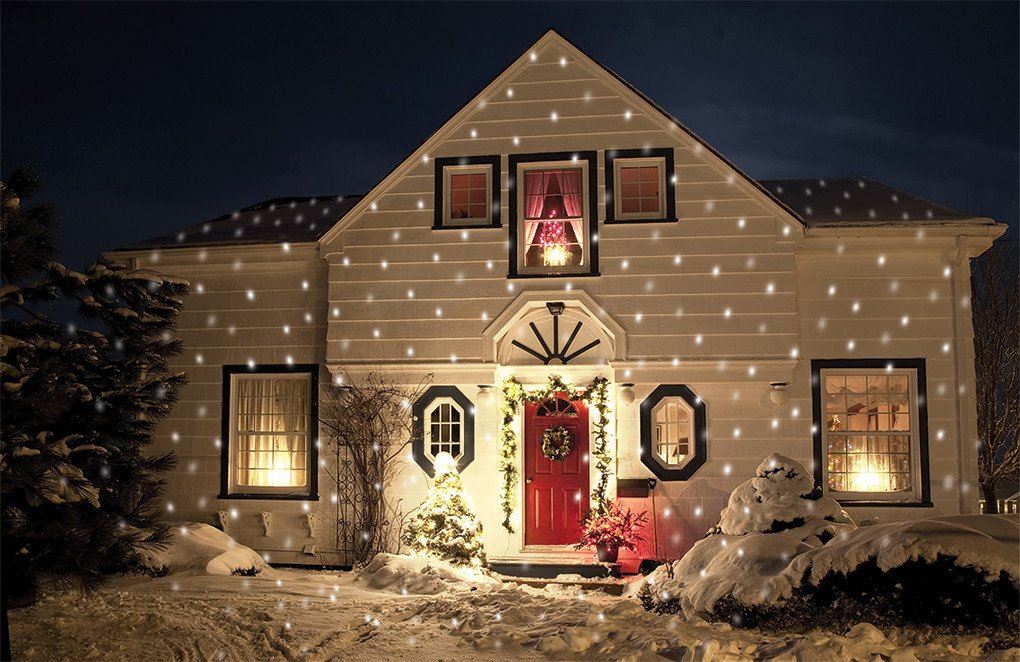 Snowfall LED Projector Light