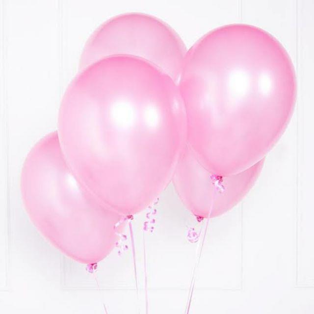 Metallic Light Pink Balloons 12Inch 25pcs