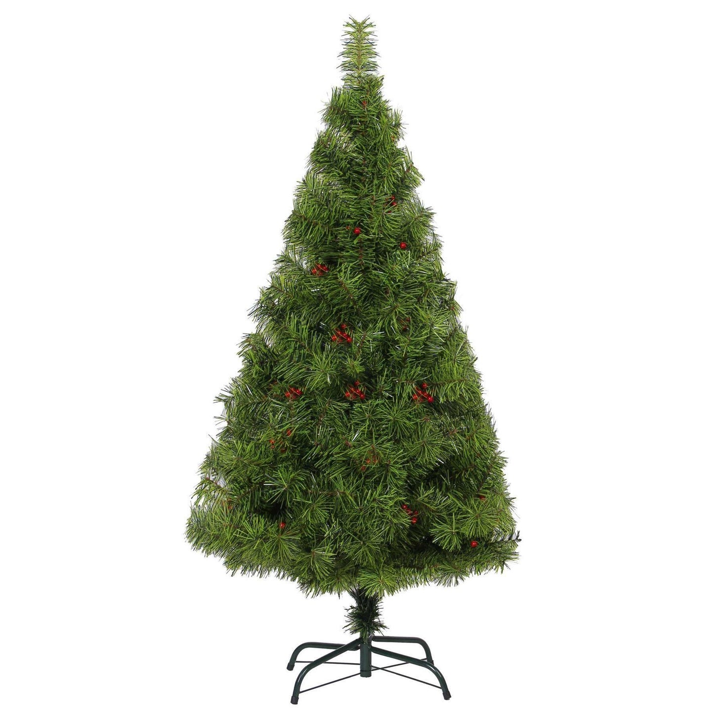 7ft Pre-Decorated Elegant Artificial Christmas Tree 210cm