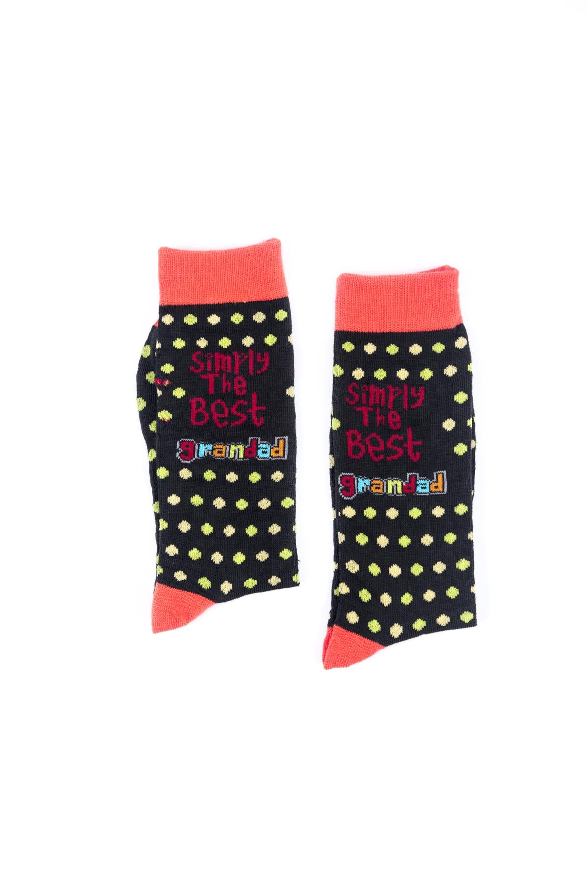 Simply The Best Grandad Socks