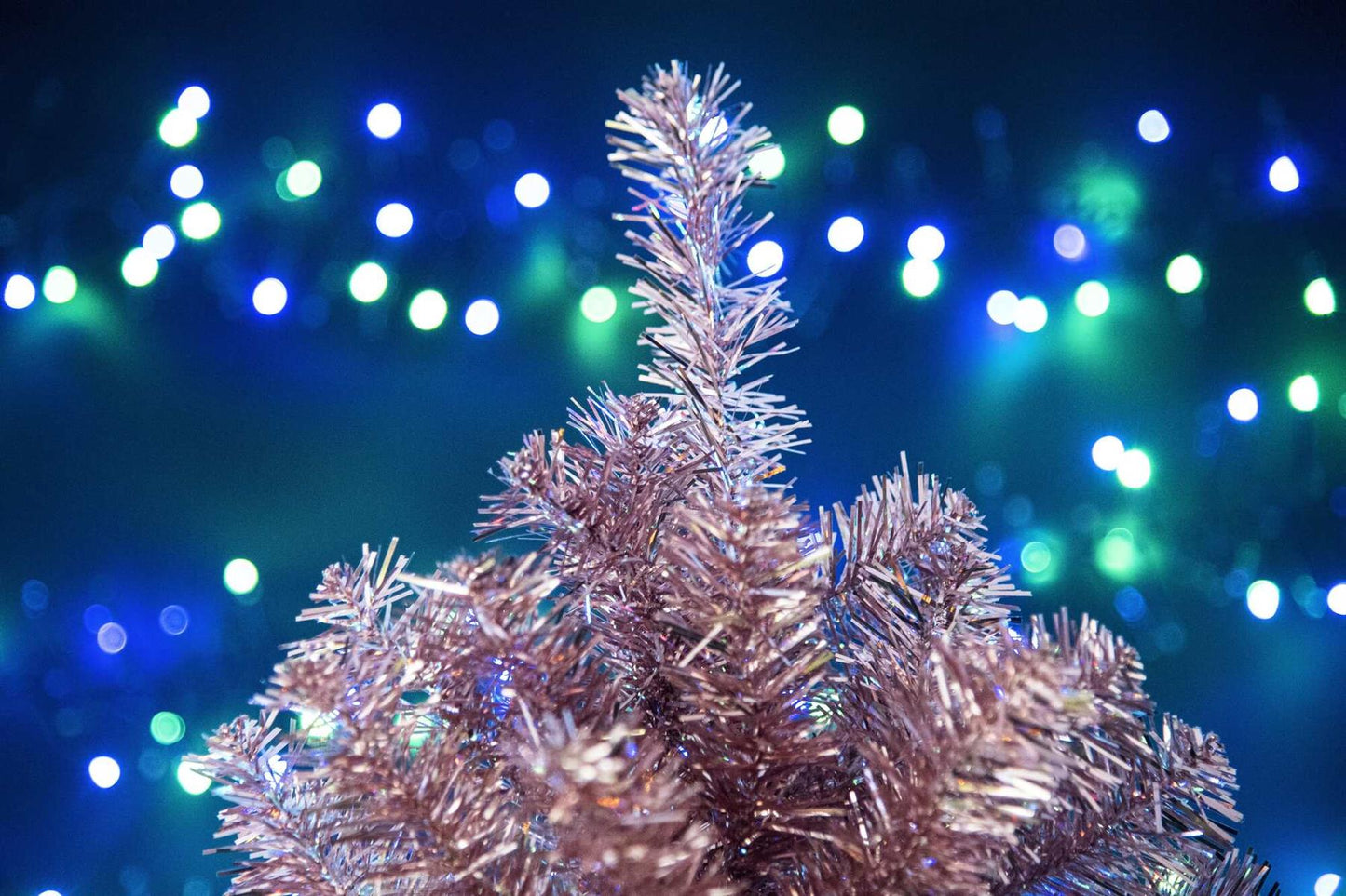 7ft Rose Gold Christmas Tree 210cm