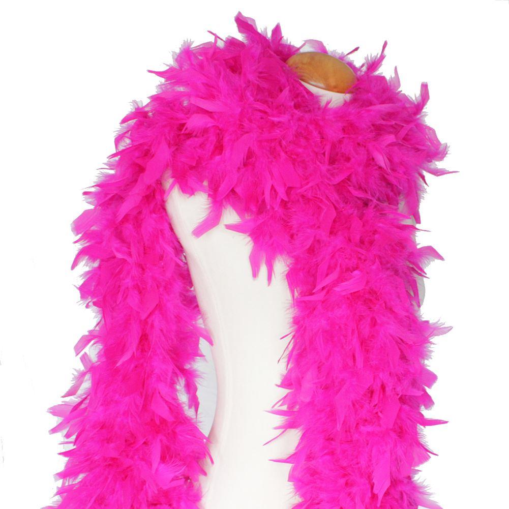 80g Hot Pink Feather Boa