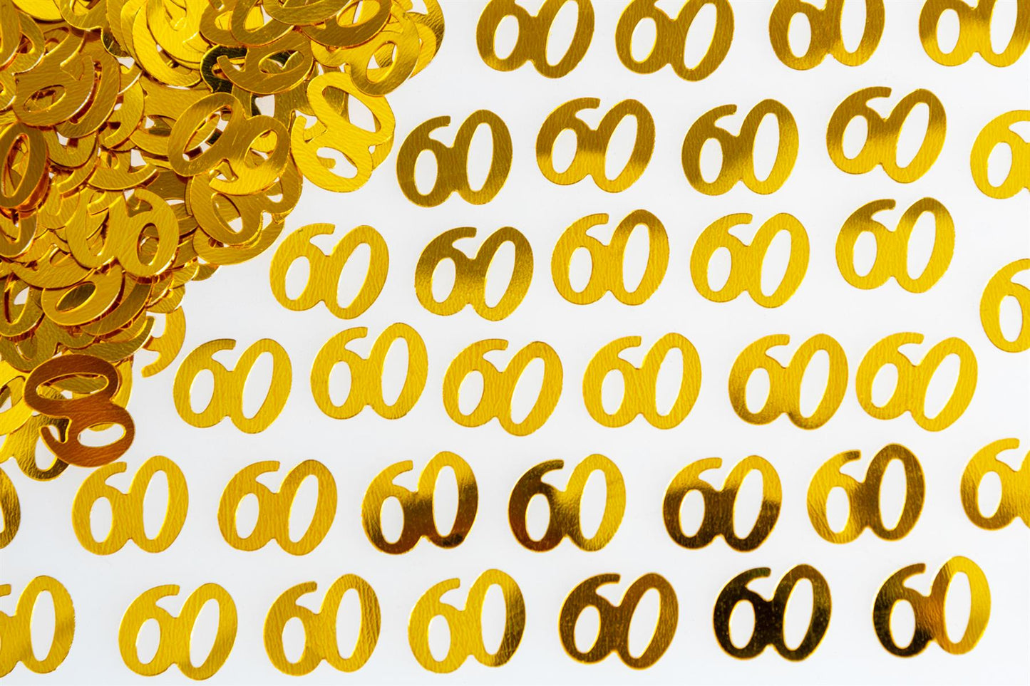 Gold 60th Birthday Confetti (14g)