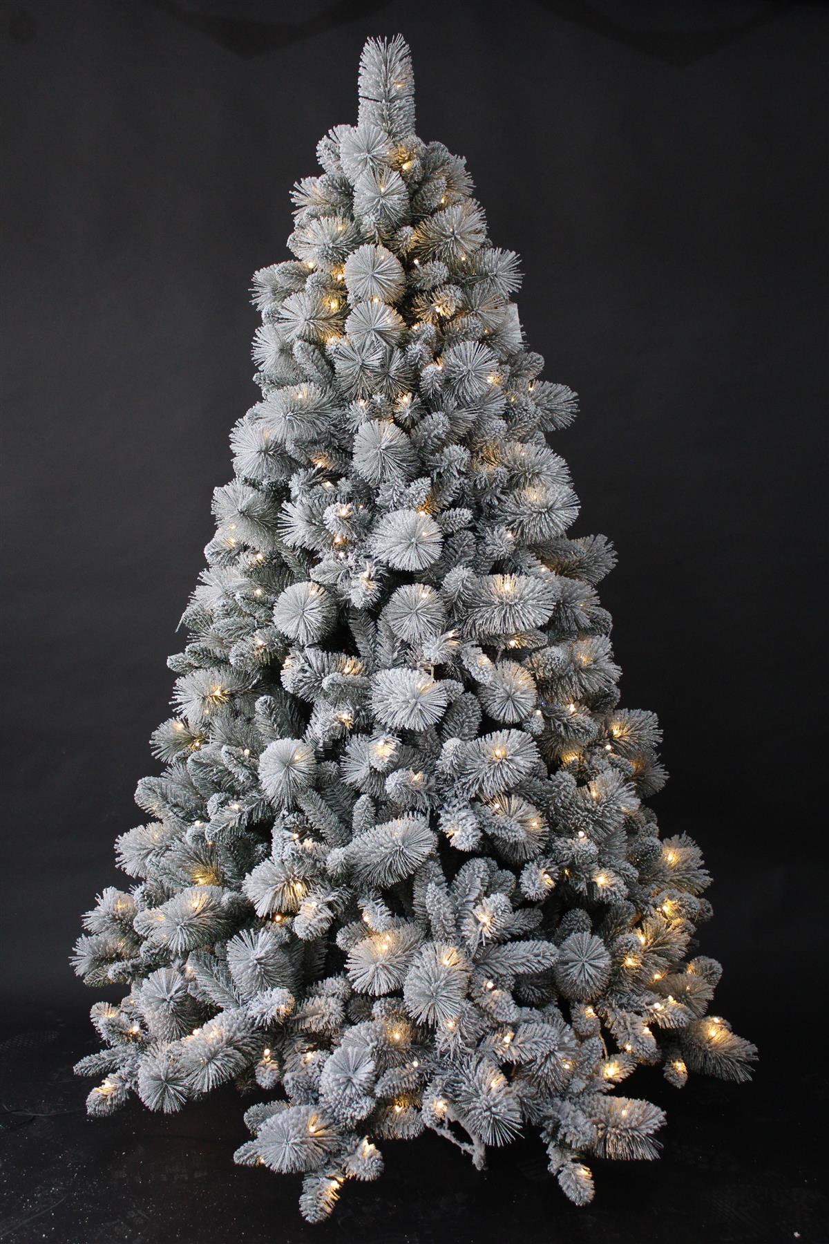 6Ft White Snowy Helsinki Boulder Pine 180cm