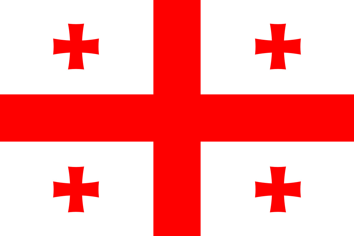 Georgia Flag 5x3ft With Eyelets