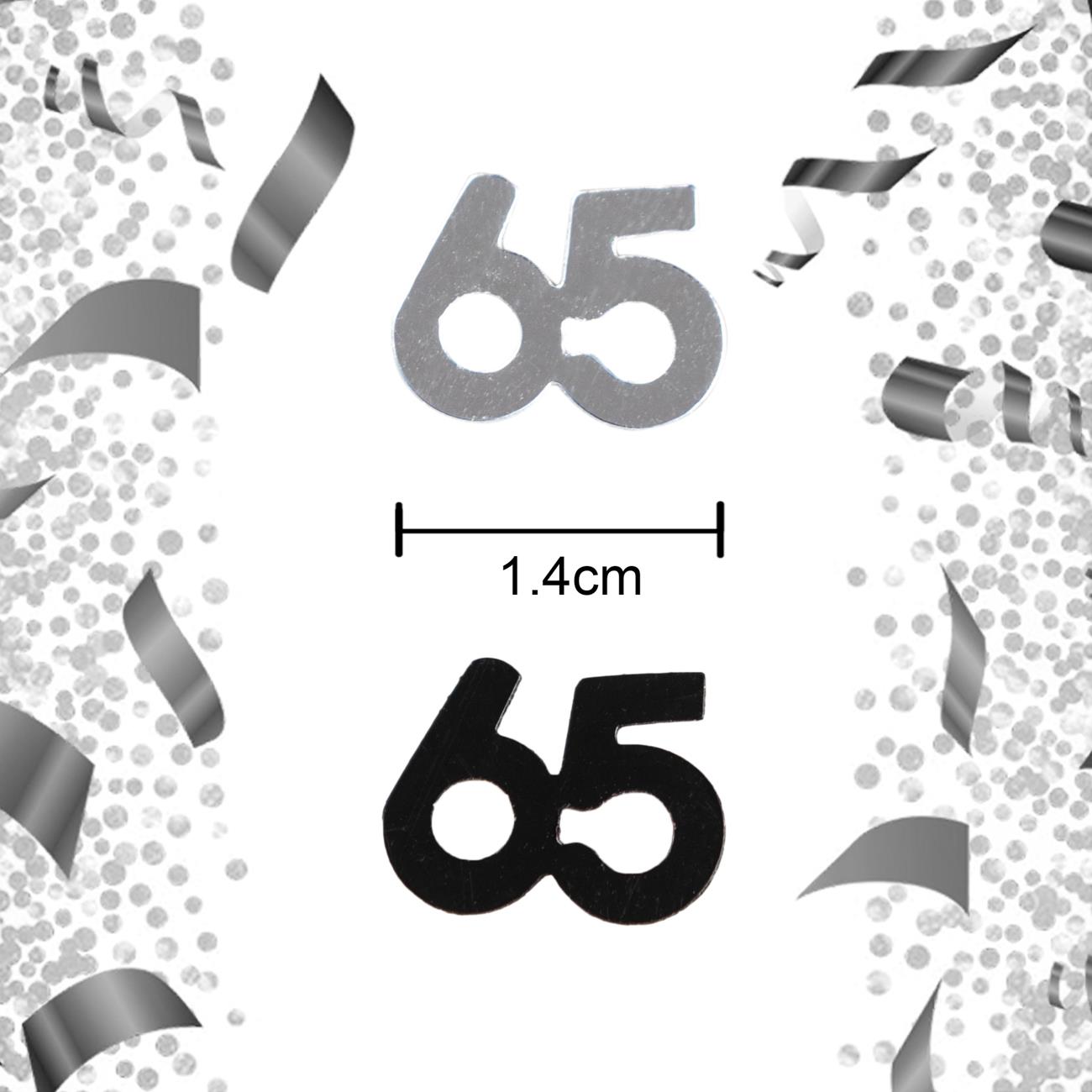 4 packs 65th Confetti